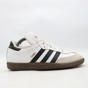 Adidas Samba Classic Sneakers Men's US Size 8 White Black White 772109